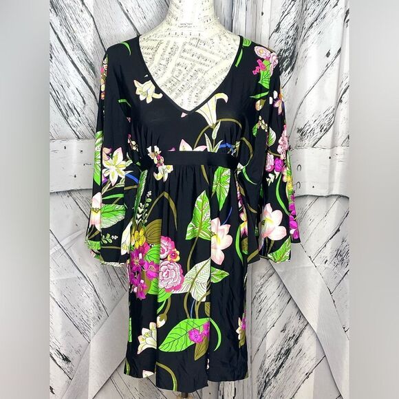 Trina Turk Coverup Moonlit Lotus M - Picture 4 of 8